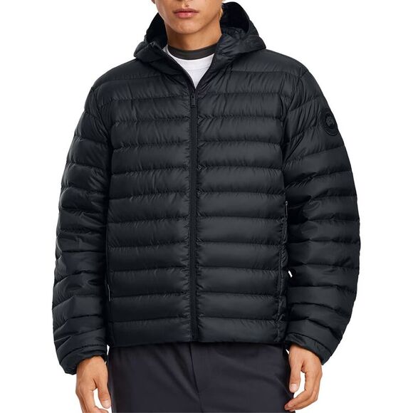 Canada Goose MensStratus Down Hoodie Black